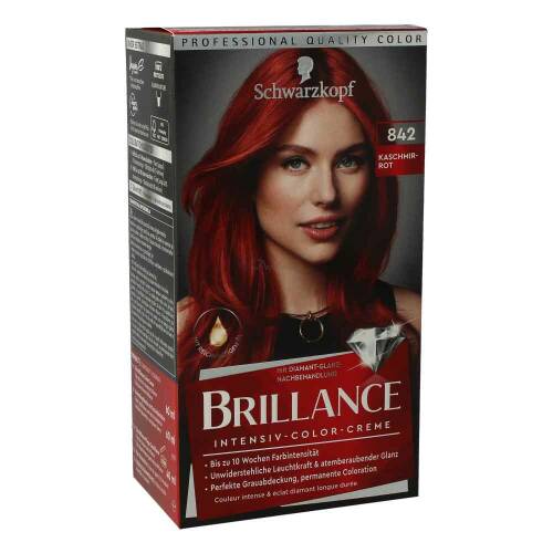 Schwarzkopf Brillance Haarfarbe 842 Kaschmirrot