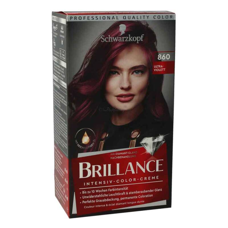 Schwarzkopf Brillance Haarfarbe 860 Ultraviolett