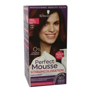 Schwarzkopf Perfect Mousse 3-88/388 Dunkles Rotbraun