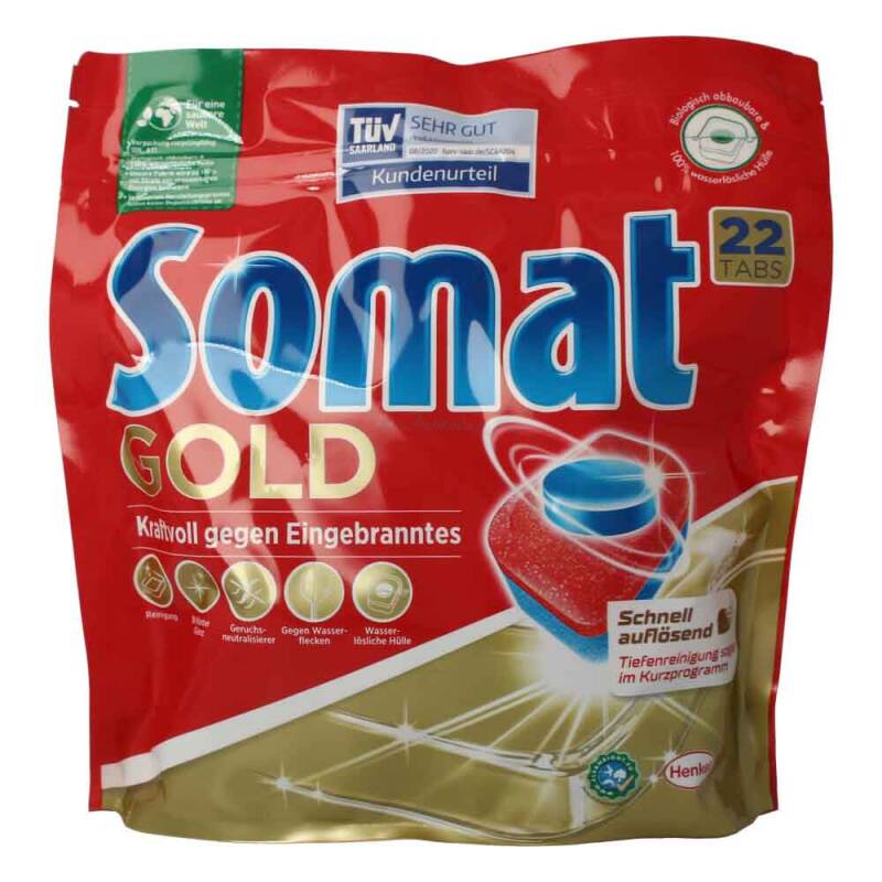 Somat Spülmaschinen Tabs Gold 22 Stk