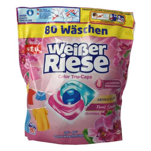 Weißer Riese Color Trio - Caps Aromateraphie Orchidee 80 WL