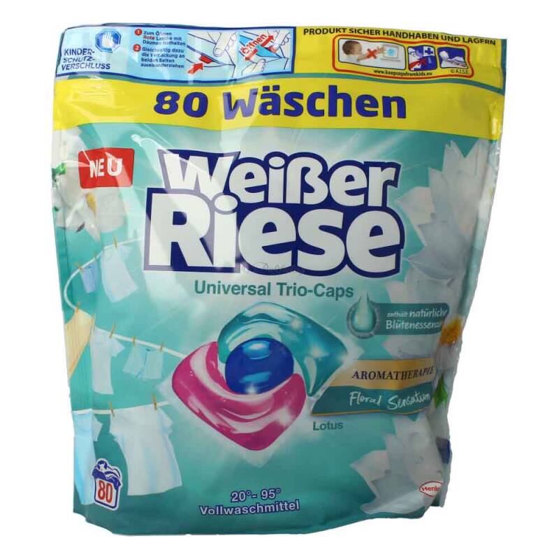 Weißer Riese Universal Trio - Caps Aromatherapie Lotus 80 WL