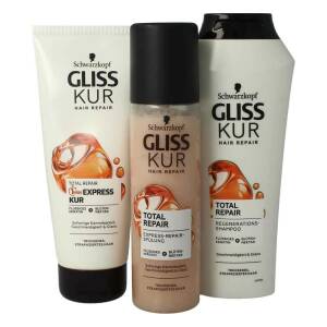 Gliss Kur Hair Repair Total Express Set