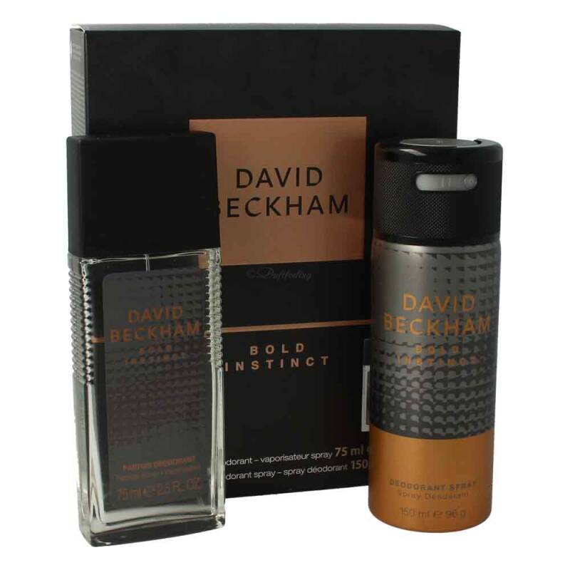 David Beckham Bold Instinct Set Natural Deodorant Spray 75 ml + Deo 150 ml