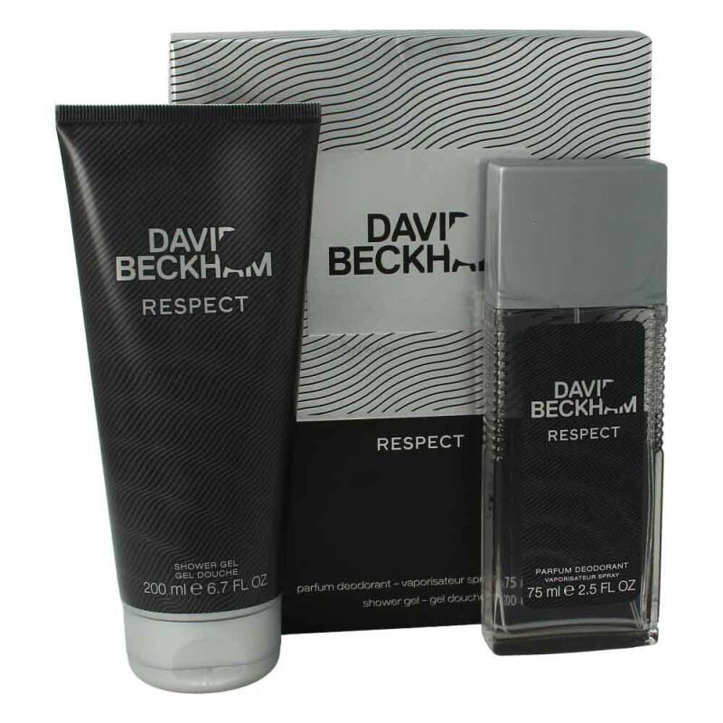 David Beckham Respect Deodorant Spray 75 ml + Shower Gel 200 ml