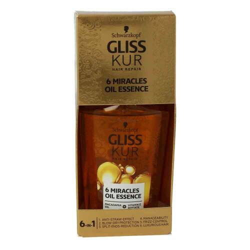 Gliss Kur 6 in 1 Wunder Öl Essenz mit Macadamia Öl 75 ml