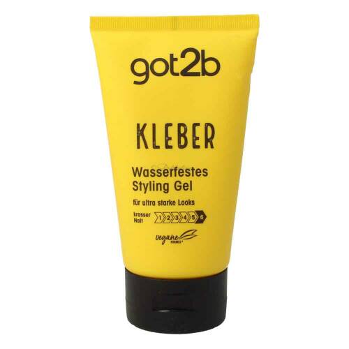 Got2b Kleber Wasserfestes Styling Gel Halt6 150 ml