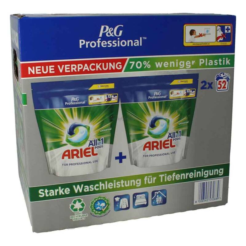 Ariel Regular Pods Duo Pack 2 x 52 WL