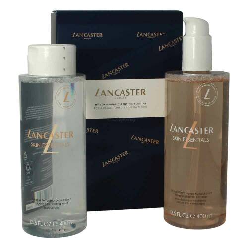 Lancaster Skin Essentials Women Set Softening Toner 400 ml + Express Cleanser 400 ml