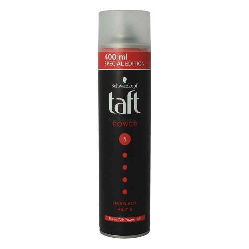 Taft Haarlack Power Halt 5 bis zu 72h Power-Halt 400 ml