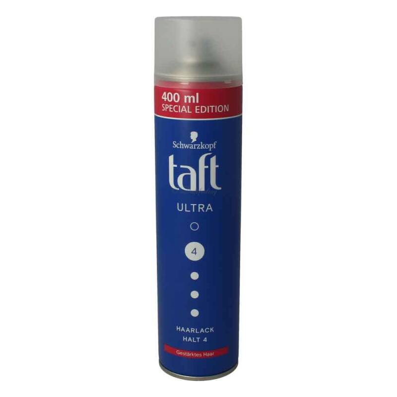 Taft Haarlack Ultra Halt 4 Gestärktes Haar 400 ml