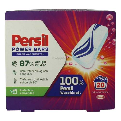 Persil Colorwaschmittel Color Power Bars 20WL 590g