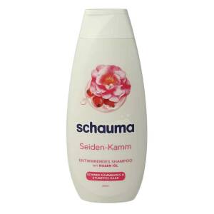 Schauma Seiden - Kamm Shampoo mit Rosen - Öl 400 ml