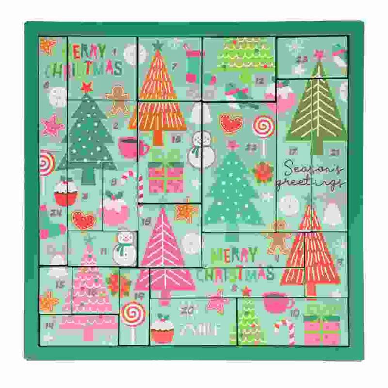 Adventskalender Puzzle Pinetrees