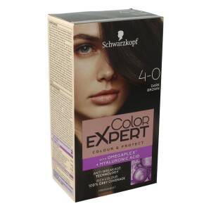 Schwarzkopf Color Expert Haarfarbe 4-0 Dark Brown