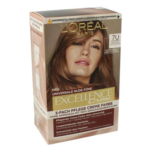 LOréal Paris Excellence Creme 7U Universal Mittelblond