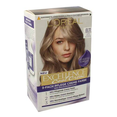 LOréal Paris Excellence Cool Creme 8.11 Ultra Kühles Hellblond