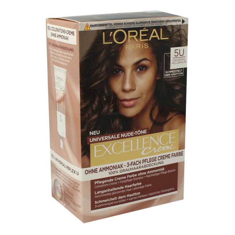 LOréal Paris Excellence Creme 5U Universal Hellbraun