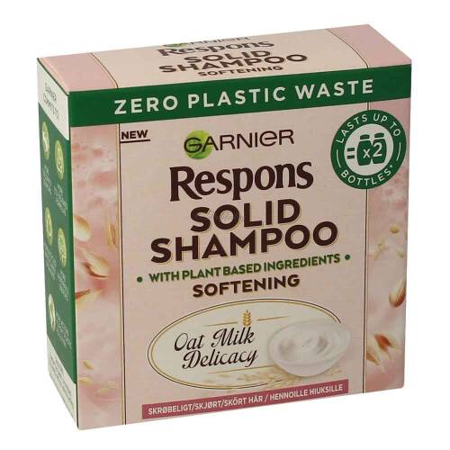 Garnier Respons Solid Shampoo Softening With Plant Based Ingredients 60 g