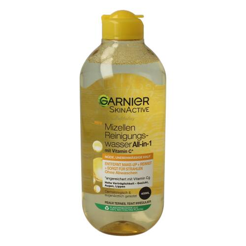 Garnier SkinActive Mizellen Reinigungswasser All-in-1 mit Vitamin C 400ml