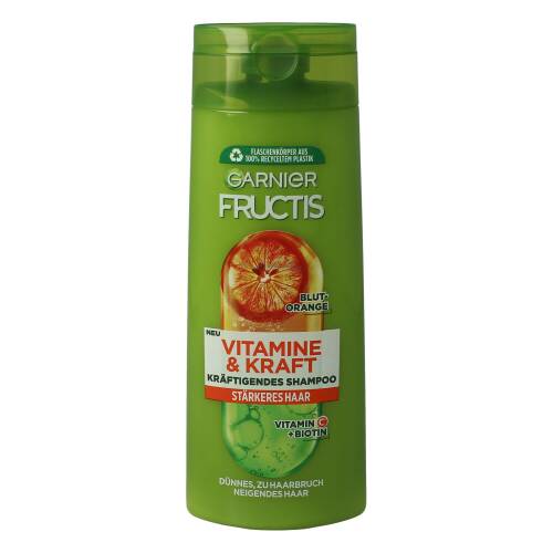 Garnier Fructis Vitamine & Kraft Kräftigendes Shampoo Stärkeres Haar 250 ml