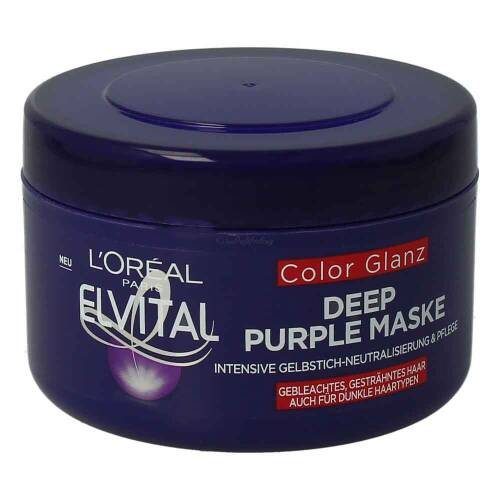 LOréal Elvital Color Glanz Deep Purpe Maske 250 ml