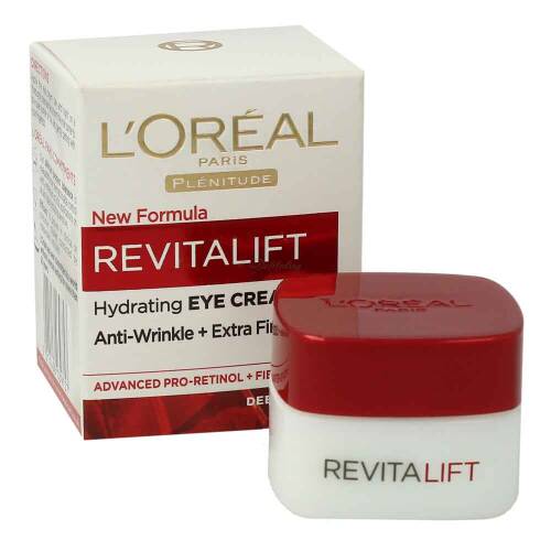 LOréal Paris Plenitude Revitalift  Hydrating Eye Cream Anti-Wrinkle + Extra Firming 15ml