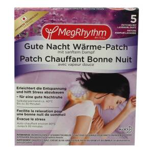 MegRhythm Gute Nacht Wärme Patch bis zu 30 Minuten x...