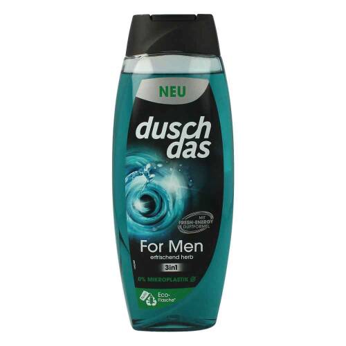 Duschdas Duschgel for Men 3 in1 erfrischend herb 450 ml XXL