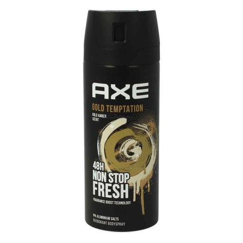 Axe Deodorant Bodyspray Gold Temptation Fresh 150 ml