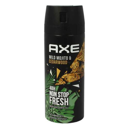 Axe Deodorant Bodyspray Wild Mojito Cedarwood 150 ml