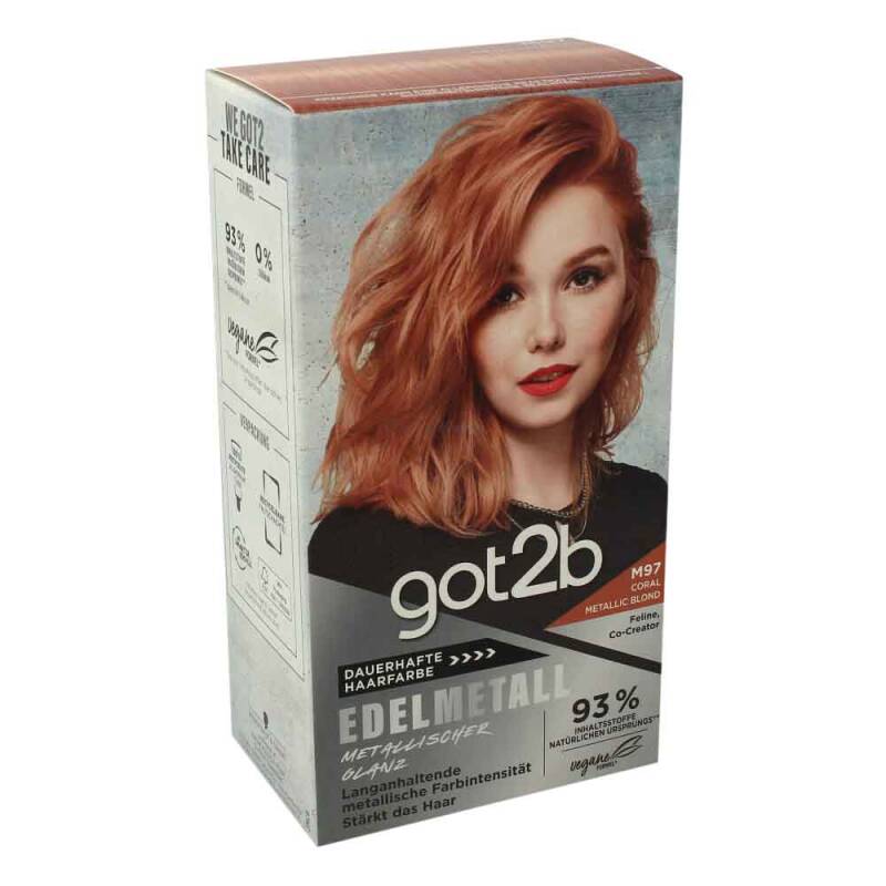 got2b Haarfarbe Edelmetall M97 Coral Metallic Blond