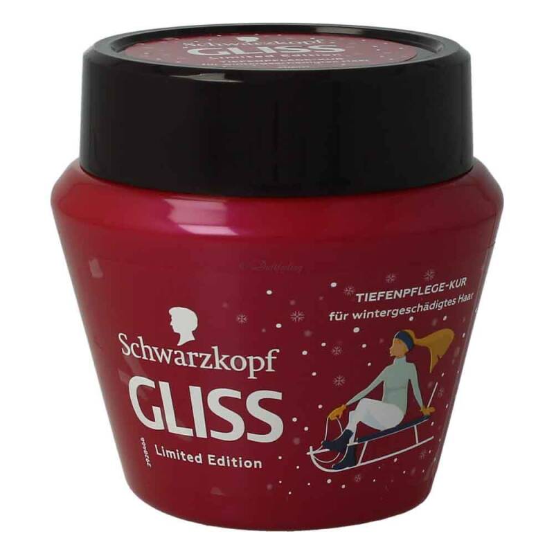 Gliss Kur Tiefenpflege Kur Für Wintergeschädigtes Haar 300 ml