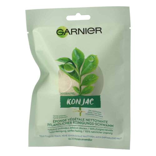 Garnier Konjac Pflanzlicher Reinigungs-Schwamm