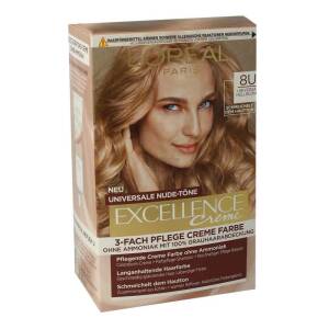 LOréal Excellence Creme Farbe Universal Hellblond 8U