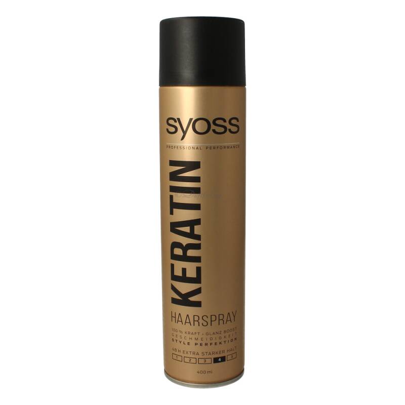Syoss Keratin Extra Stark Haltegrad 4 Haarspray 400 ml