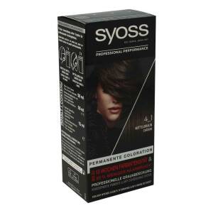 Syoss Permanente Coloration 4_1 Mittelbraun