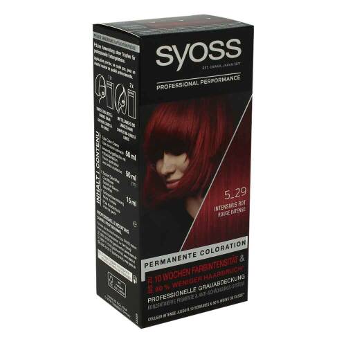 Syoss Permanente Coloration 5_29 Intensives Rot
