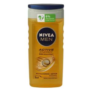 Nivea Men Duschgel 3 in1 Active Energy Koffein 250 ml
