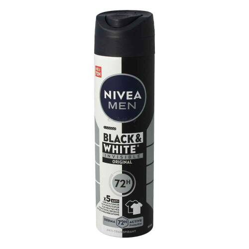Nivea Men Anti-Transpirant Spray Black&White Original 150 ml