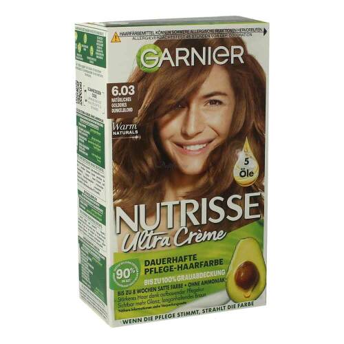 Garnier Nutrisse 6.03 Natürliches Goldenes Dunklblond