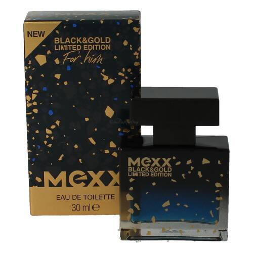 Mexx Black & Gold Limited Edition Man Edt 30 ml