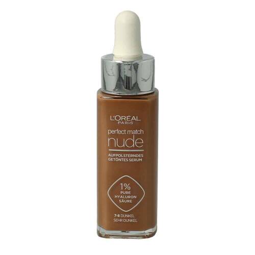 LOréal Perfect Match Nude Aufpolsterndes Getöntes Serum 7-8 Dunkel - Sehr Dunkel 30 ml