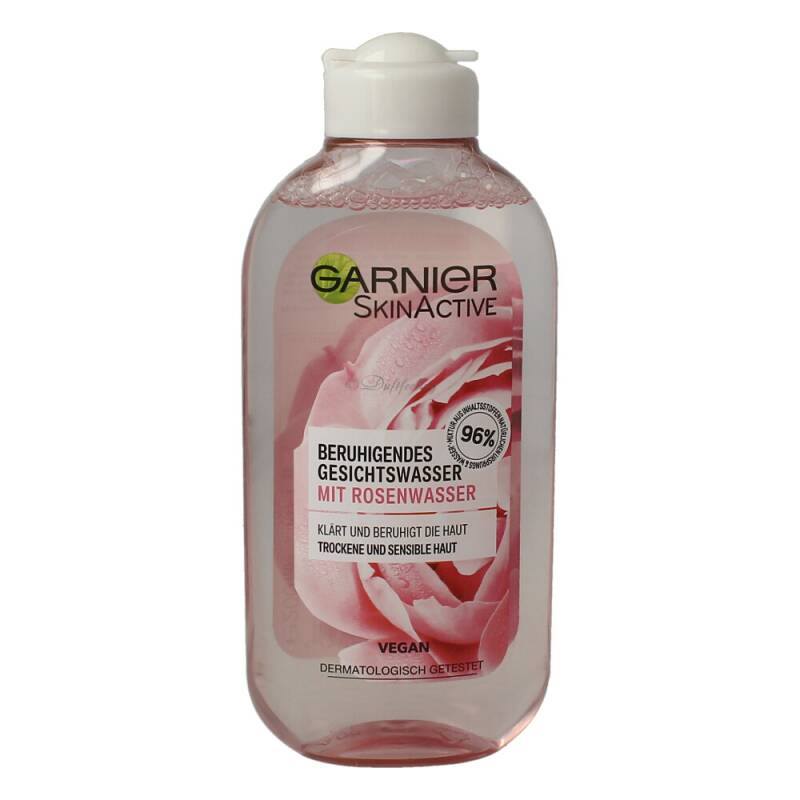 Garnier SkinActive Beruhigendes Gesicht Wasser mit Rosenwasser 200 ml