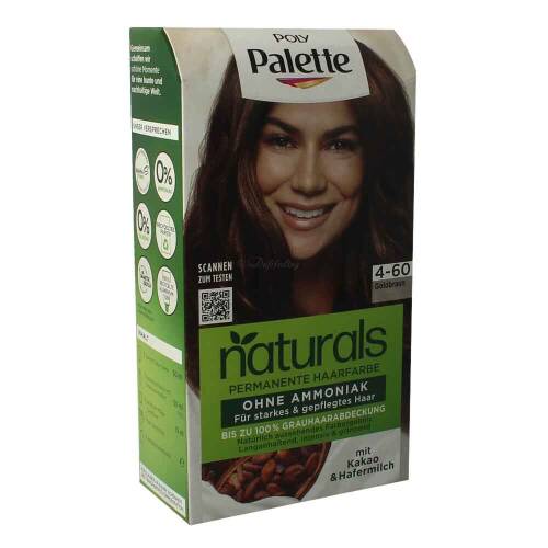 Poly Palette Naturals Haarfarbe 4-60 Goldbraun