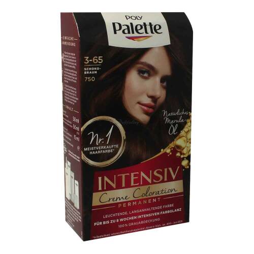 Poly Palette Intensiv-Creme-Coloration 750 3-65 Schoko Braun