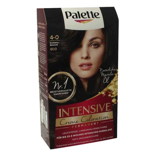 Poly Palette Intensiv-Creme-Coloration 800 4-0 Dunkel Braun