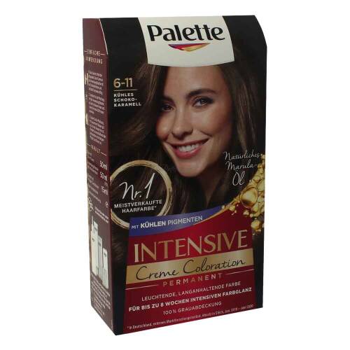 Poly Palette Intensiv-Creme-Coloration 6-11 Schokokaramell