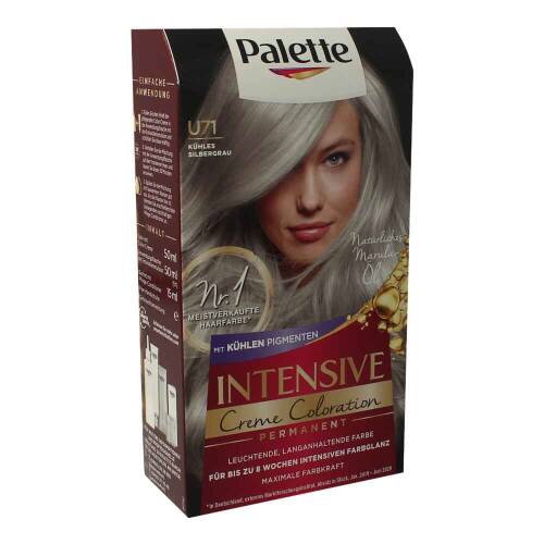 Poly Palette Intensiv-Creme-Coloration U71 kühles Silbergrau