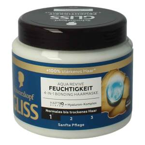 Gliss Kur 4 in1 Haarmaske Feuchtigkeit Aqua Revive 400 ml